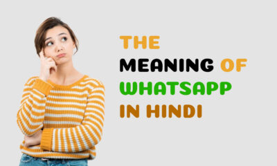 The Meaning of Whatsapp in Hindi